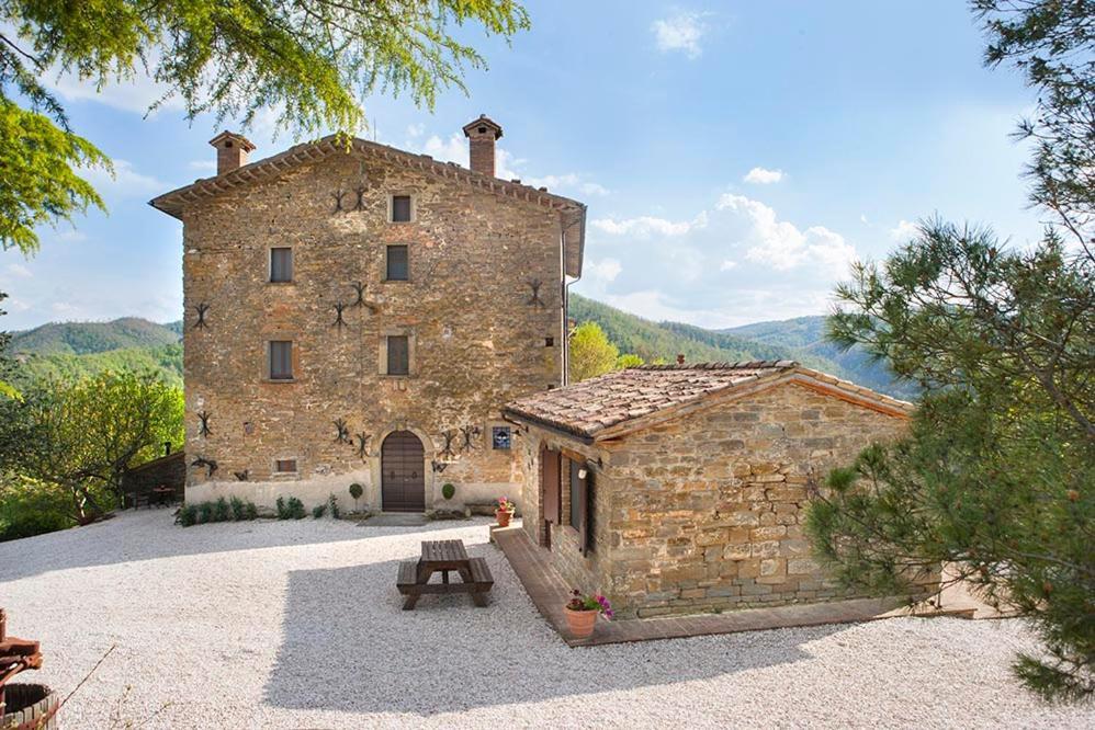 Country House Villa La Farfalla Pietralunga  Exteriér fotografie